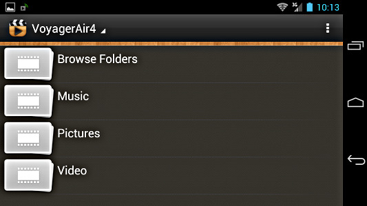 Доступ к накопителю Corsair Voyager Air через DLNA