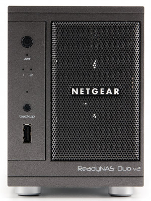 Внешний вид Netgear ReadyNAS Duo v2