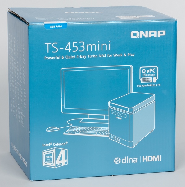 Упаковка QNAP TS-453mini