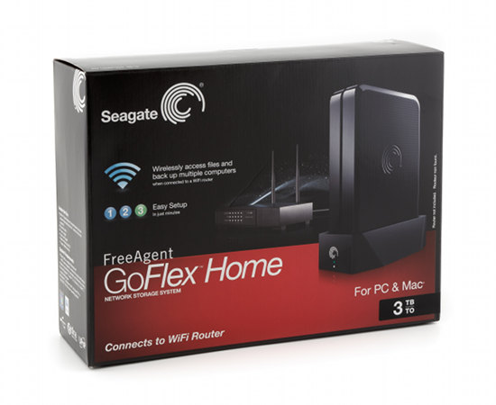 Упаковка Seagate FreeAgent GoFlex Home