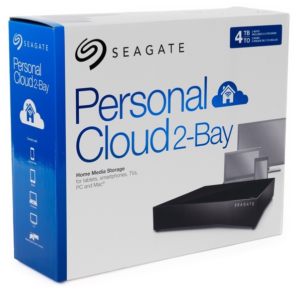 Упаковка Seagate Personal Cloud