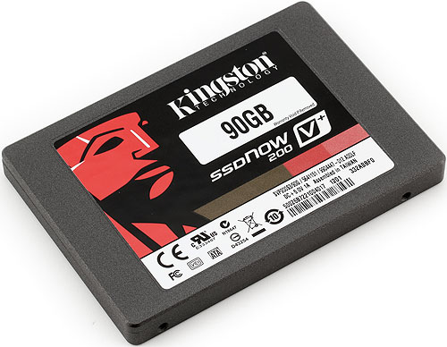 SSD-накопитель Kingston SSDNow V+ 200 90 ГБ
