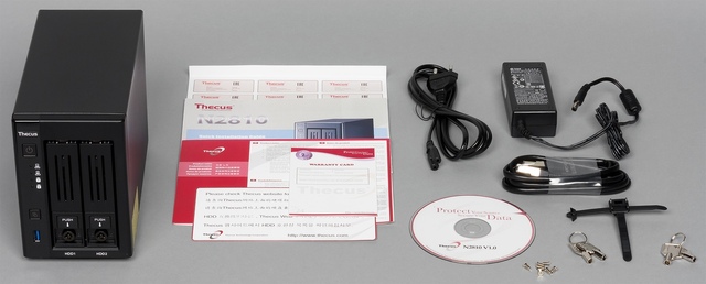 Комплект поставки Thecus N2810