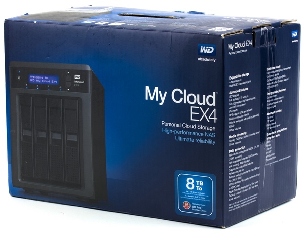 Упаковка WD My Cloud EX4