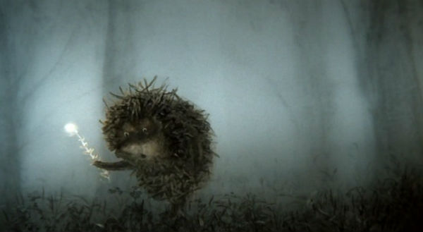 Кадр из мультфильма «Ежик в тумане»