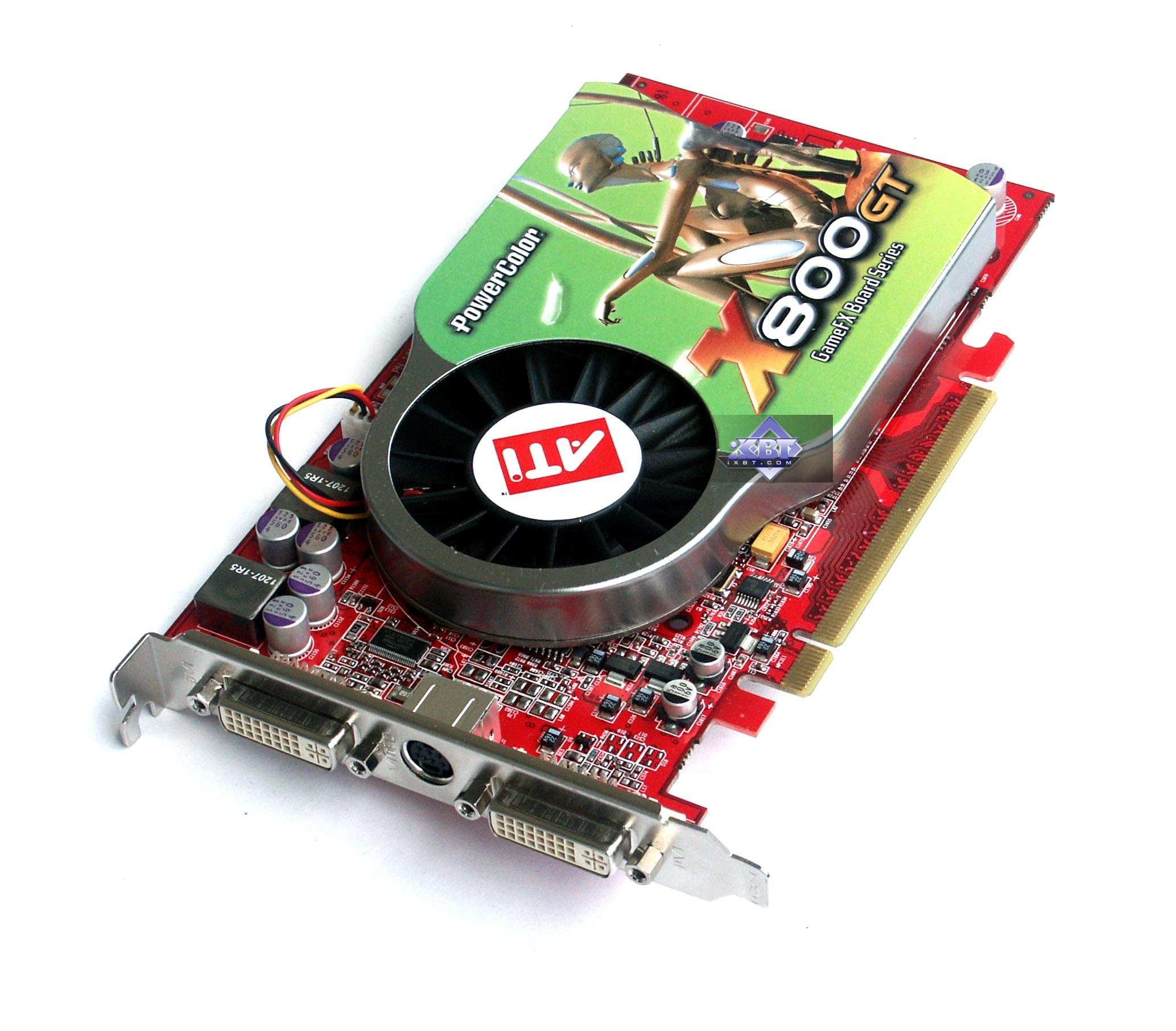Mutual Cooperative acceleration RADEON X800 GT (R480) Represented by Video Cards from Sapphire, HIS, TUL