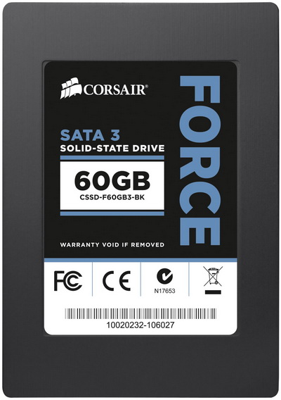 Corsair Storage Solutions SSD Force 3 60Gb CSSD-F60GB3-BK