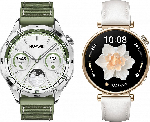 Умные часы Huawei Watch GT 4: «мужская» и «женская» модели среднего класса с большинством флагманских функций (но без eSIM)