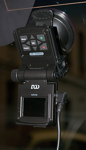 Автомобильный видеорегистратор DOD GSE550