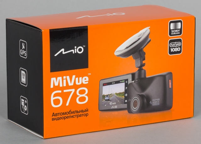 Упаковка Mio MiVue 678