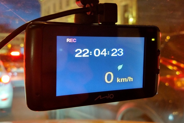 Mio MiVue 678 в работе