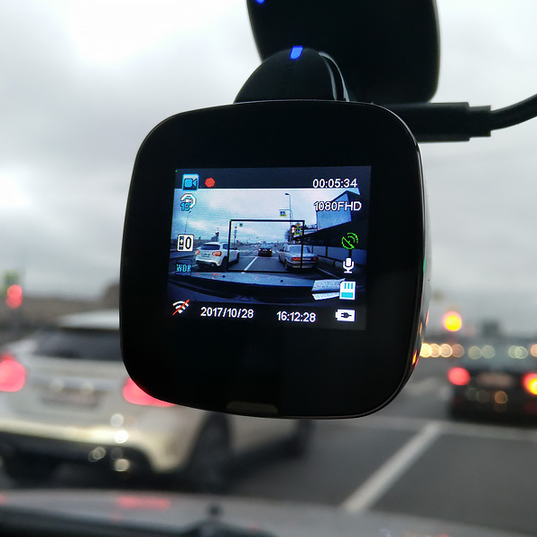 Автомобильный видеорегистратор с GPS Playme Uni