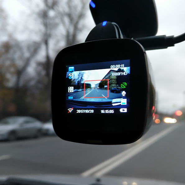 Автомобильный видеорегистратор с GPS Playme Uni