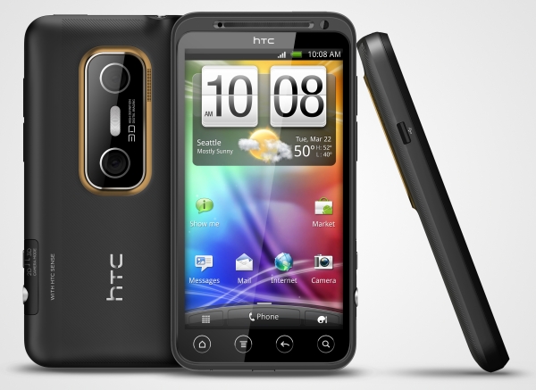 Стартуют официальные продажи смартфона HTC EVO 3D