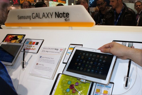 Samsung Galaxy Note на MWC 2012