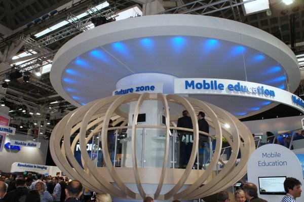 стенд Nokia на MWC 2012