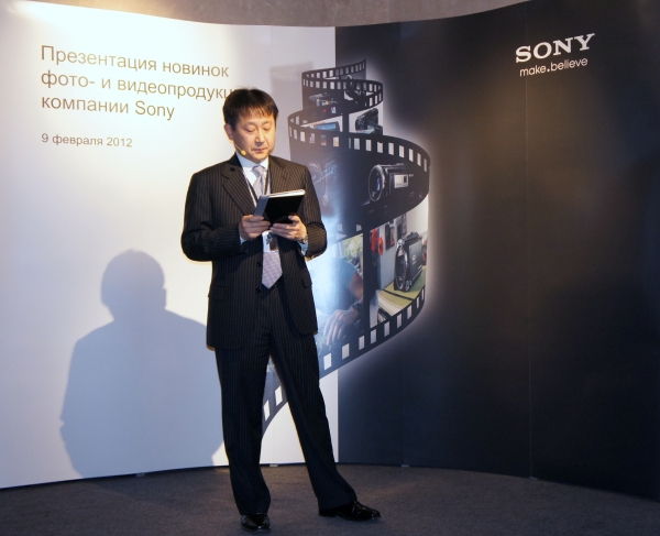 презентация новинок Sony Handycam 2012
