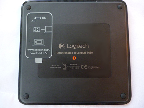 сенсорная поверхность Wireless Rechargeable Touchpad T650