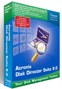 Acronis Disk Director Suite 9.0 — профессиональный инструмент для работы с жесткими дисками