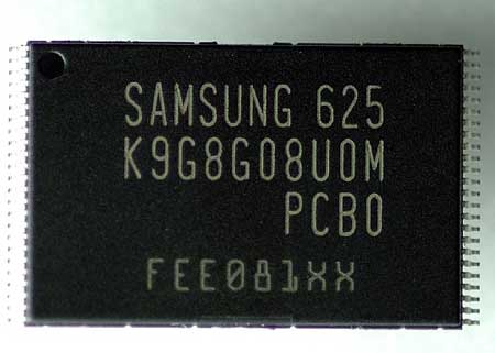 Samsung всё-таки начинает производство 8-Гбит памяти NAND