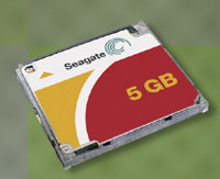 Seagate Compact Flash Photo Hard Drive