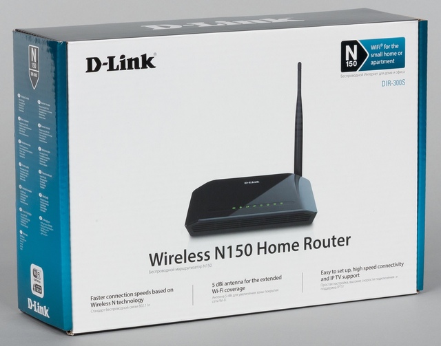 Упаковка D-Link DIR-300S