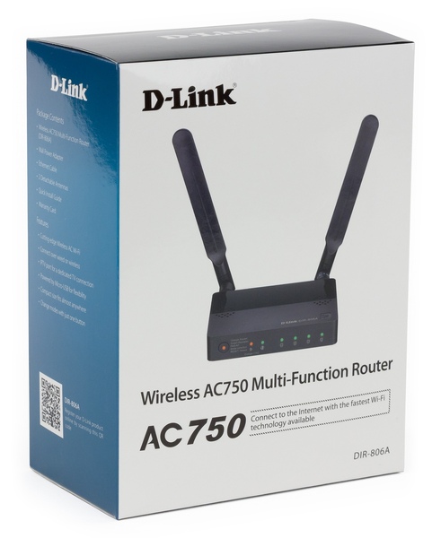 Упаковка D-Link DIR-806A