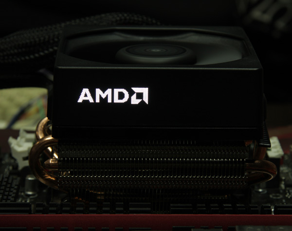 AMD Coolers 2016 - AMD Wraith, подсветка