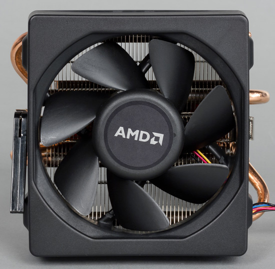AMD Coolers 2016 - AMD Wraith, вид сверху