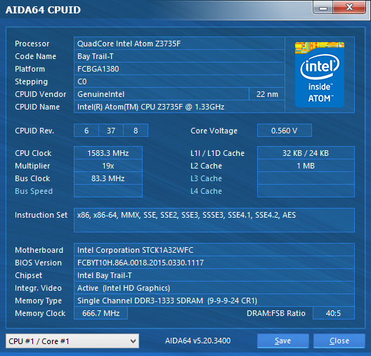 Платформа Intel Compute Stick
