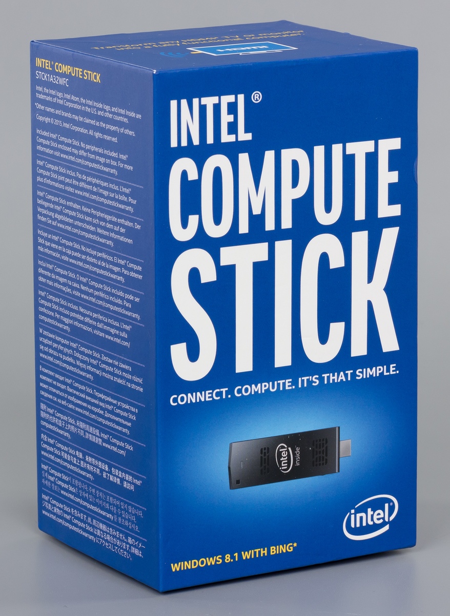 Упаковка Intel Compute Stick