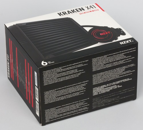NZXT Kraken X41, коробка