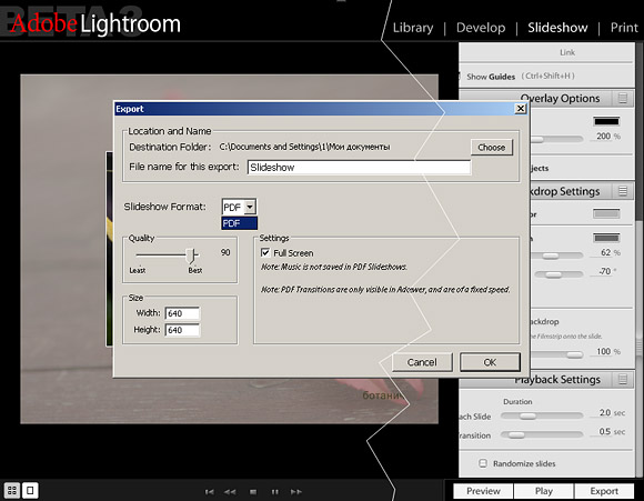 Adobe Lightroom public beta 3