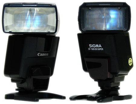 Sigma EF 500 DG Super Canon Speedlite 550 EX