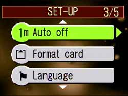 Nikon COOLPIX 3700 Menu 