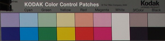 KODAK Color Control Pathes