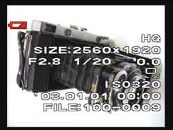 Olympus Camedia C-5000 Zoom Menu