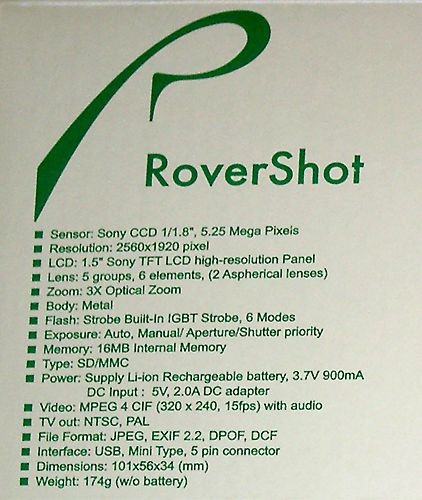 Rover Shot RS-515z