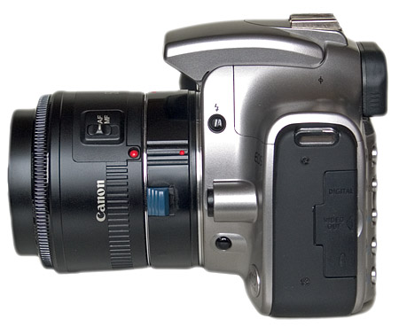 Canon EF 50 f/1,8 II, Canon EOS300D, кольцо Soligor 