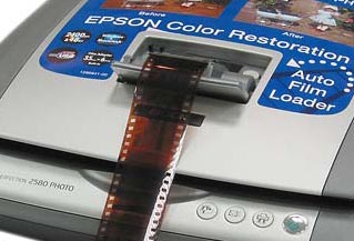 Epson 2580, податчик пленки
