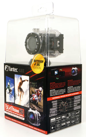 Экшн-видеокамера Fantec BeastVision HD