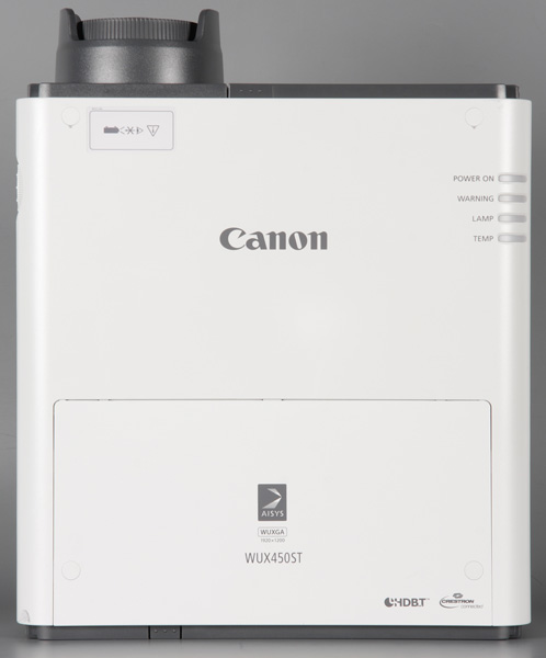 Проектор Canon Xeed WUX450ST, вид сверху