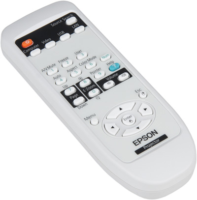 Проектор Epson EB-435W, пульт ДУ