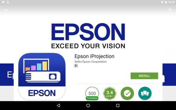 Проектор Epson EB-G7905U, Epson iProjection