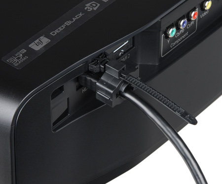 Проектор Epson EH-TW9100, фиксатор HDMI-кабеля