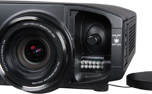 Проектор Panasonic PT-AE7000EA, регулировки объектива