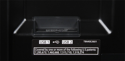 Плазменный телевизор Panasonic Viera TX-PR50VT30, разъемы