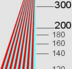 b&w resolution pattern, pioneer dv464