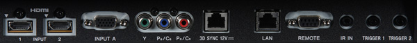 Проектор Sony VPL-VW1000ES, интерфейсы
