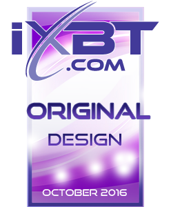 Original Design - iXBT.com Editors Award